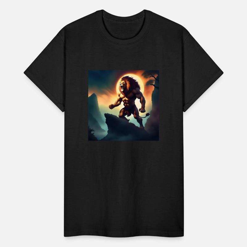 Powerful Mutant Human Lion Creature