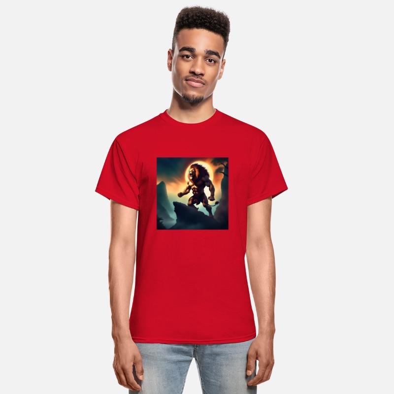 Powerful Mutant Human Lion Creature