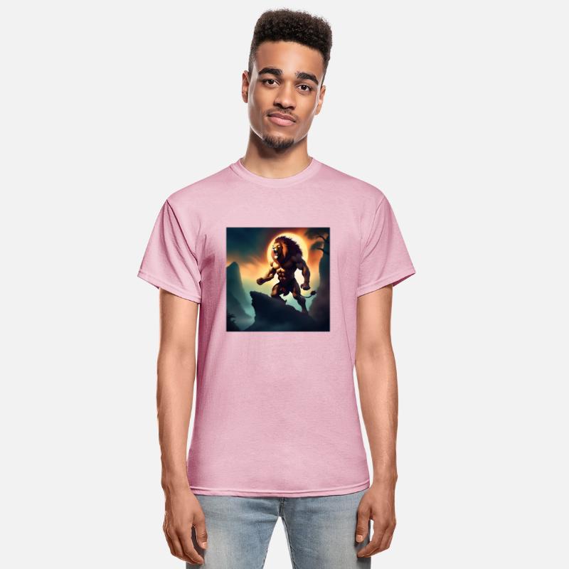 Powerful Mutant Human Lion Creature