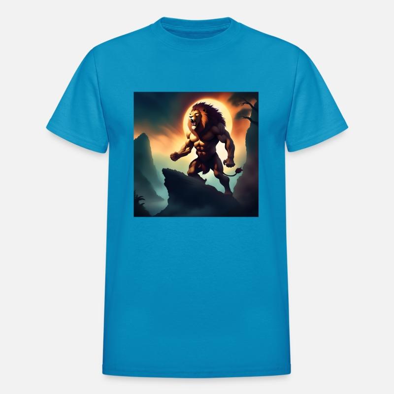 Powerful Mutant Human Lion Creature