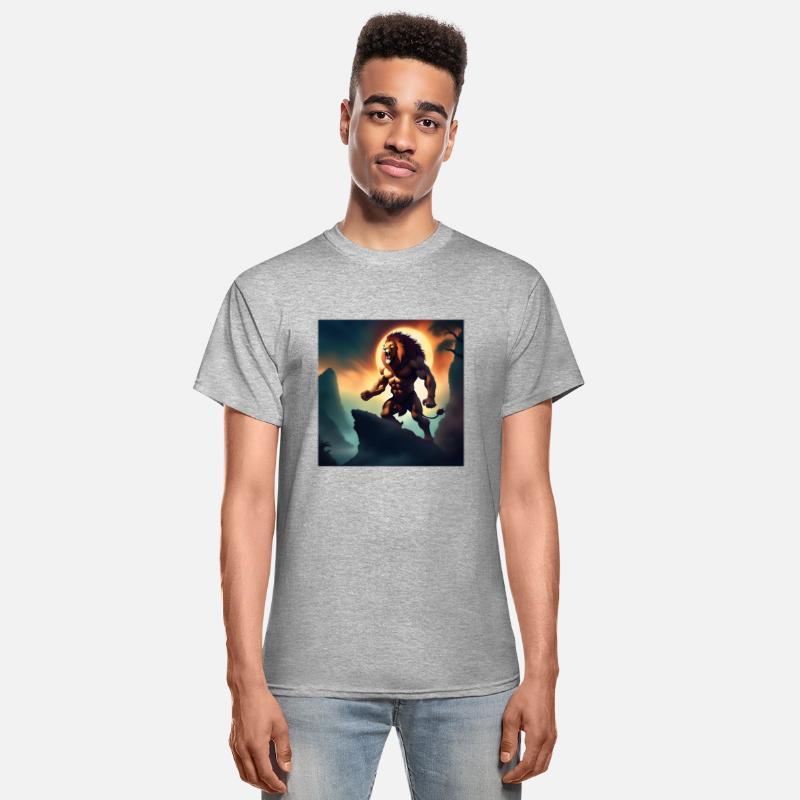 Powerful Mutant Human Lion Creature