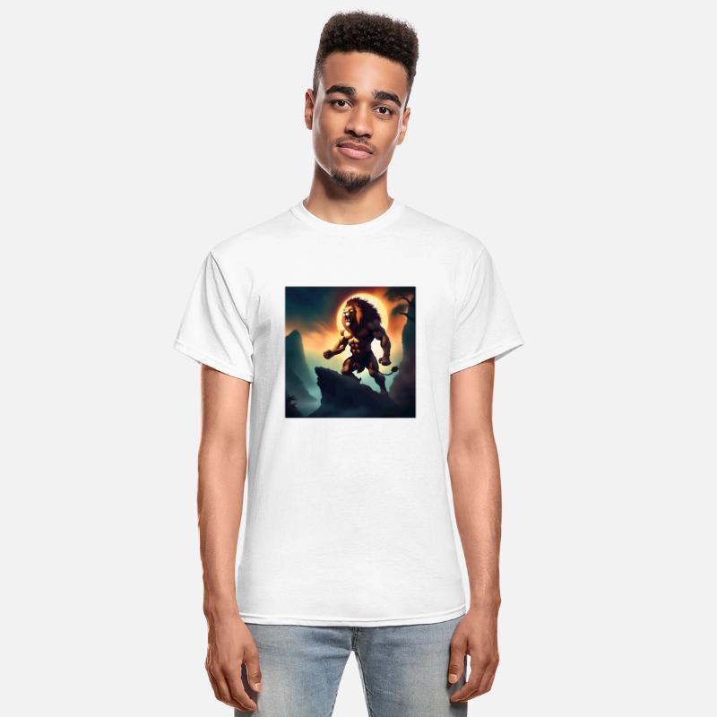 Powerful Mutant Human Lion Creature