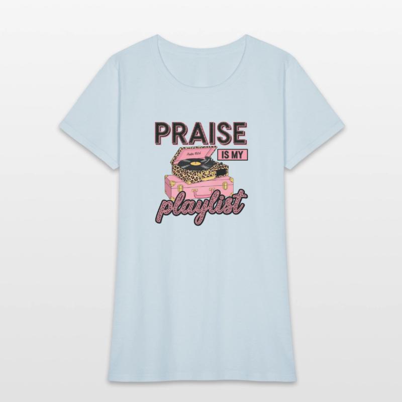 Praise Is My Playlist – Psalm 150:6 Retro Design