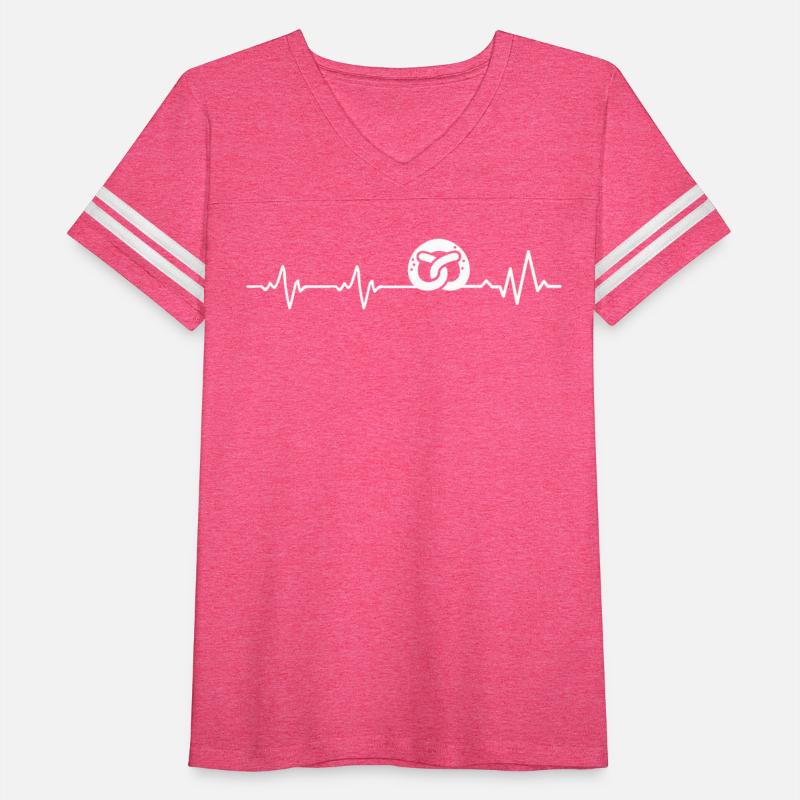 Pretzel logo heartbeat food foodie gift idea