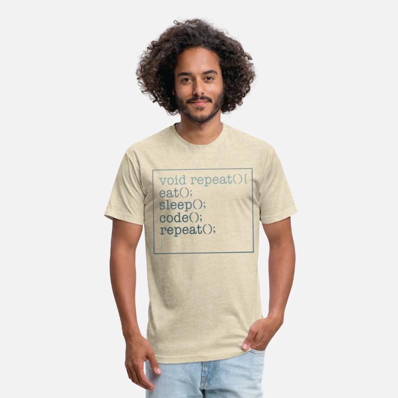 Programmer Shirt, Void Repeat Eat Sleep Code