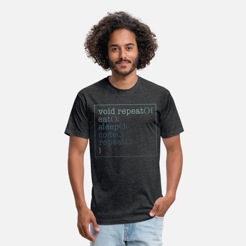 Programmer Shirt, Void Repeat Eat Sleep Code