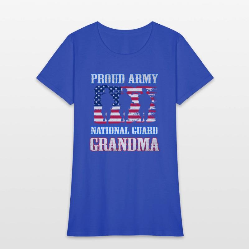 Proud Army National Guard Grandma