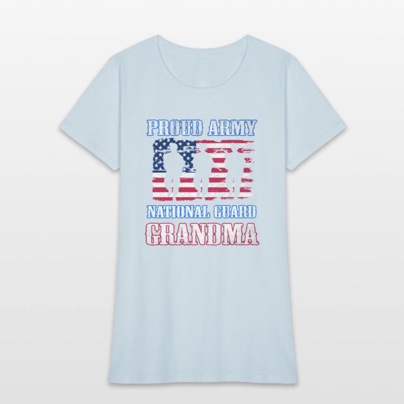 Proud Army National Guard Grandma