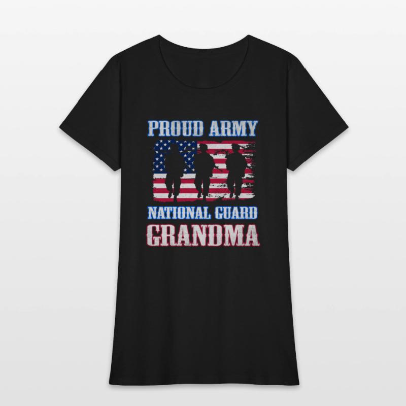 Proud Army National Guard Grandma