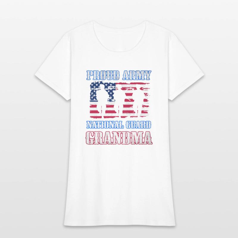 Proud Army National Guard Grandma