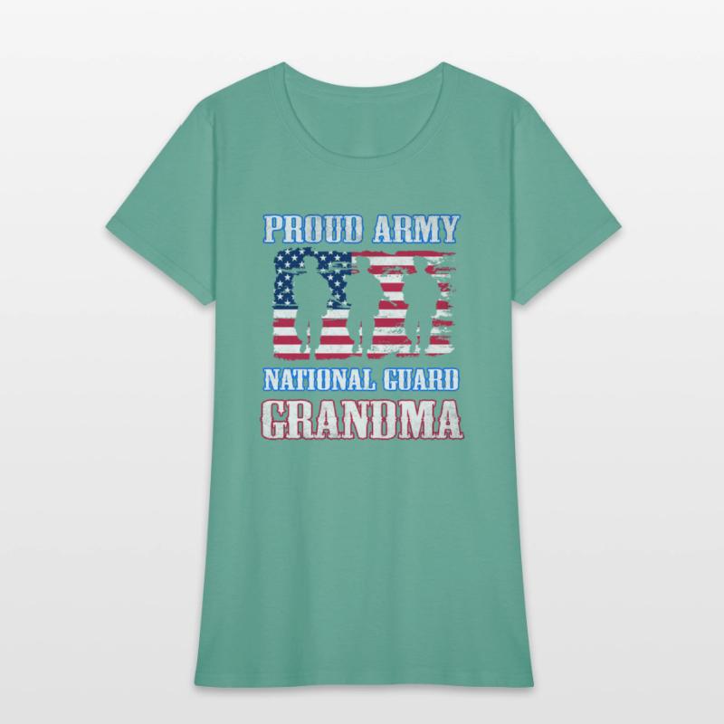 Proud Army National Guard Grandma