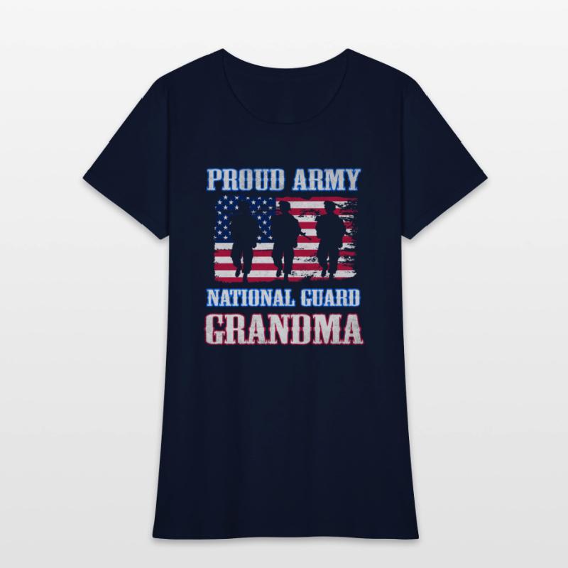 Proud Army National Guard Grandma