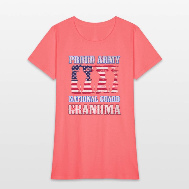 Proud Army National Guard Grandma