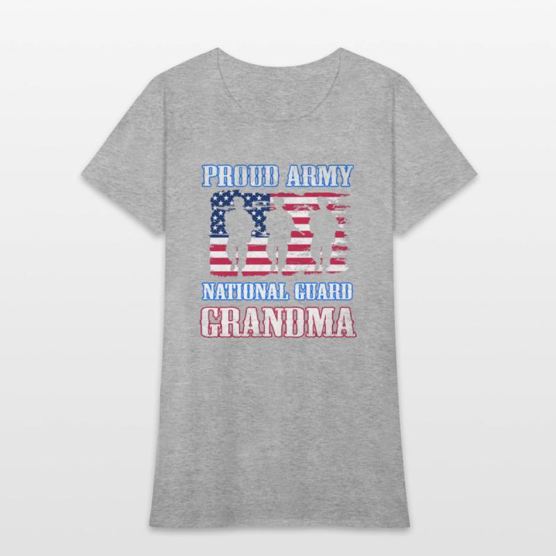 Proud Army National Guard Grandma
