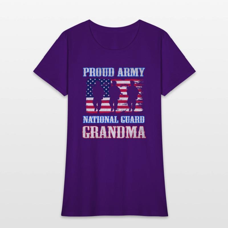 Proud Army National Guard Grandma