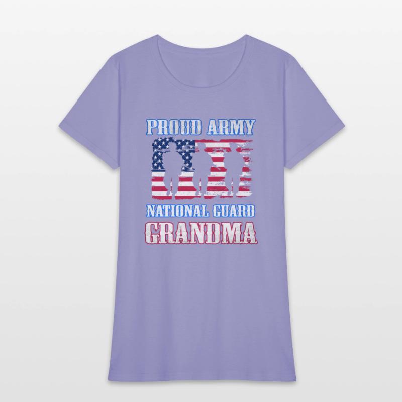 Proud Army National Guard Grandma