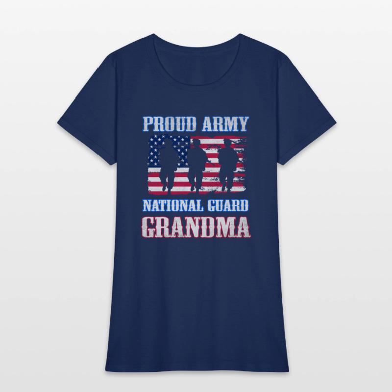 Proud Army National Guard Grandma