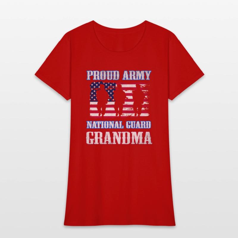 Proud Army National Guard Grandma