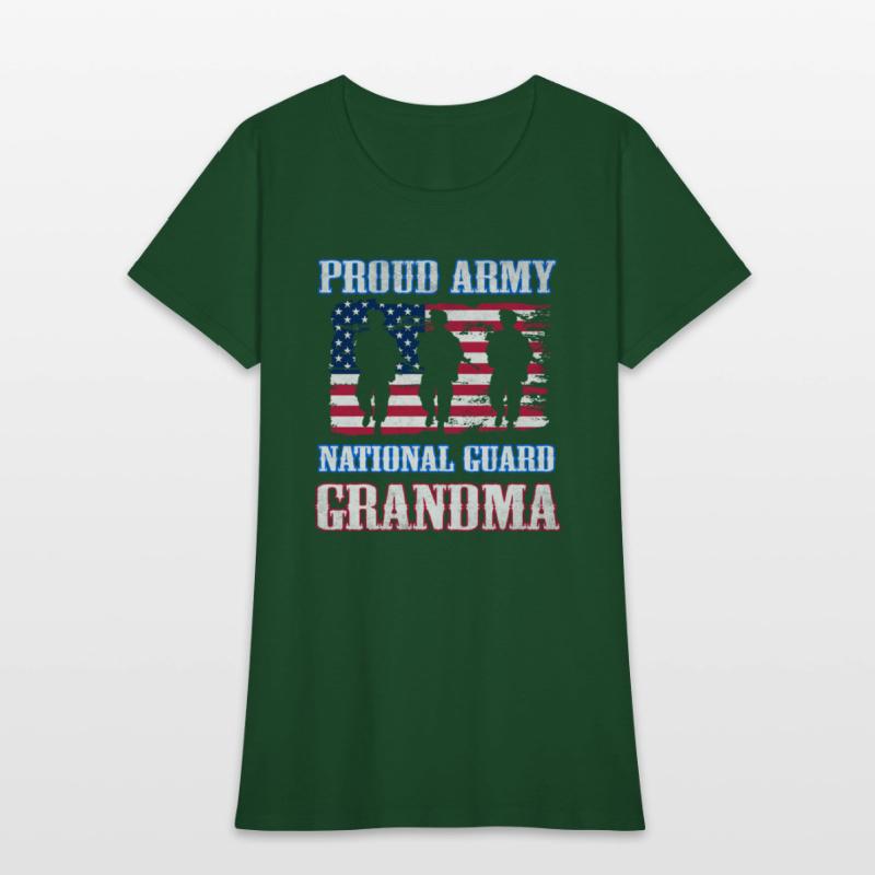 Proud Army National Guard Grandma