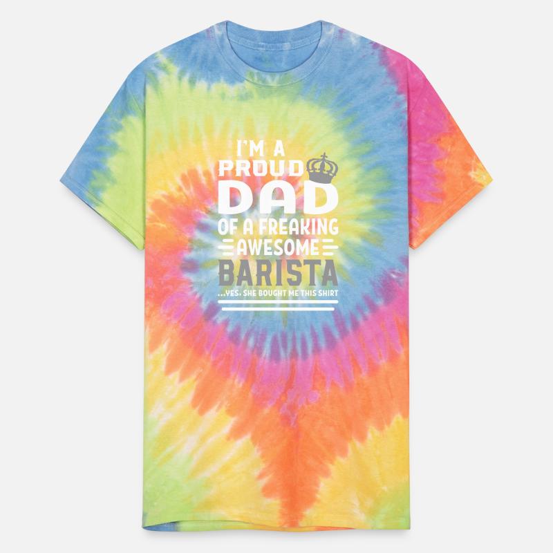 Proud Dad Awesome Barista