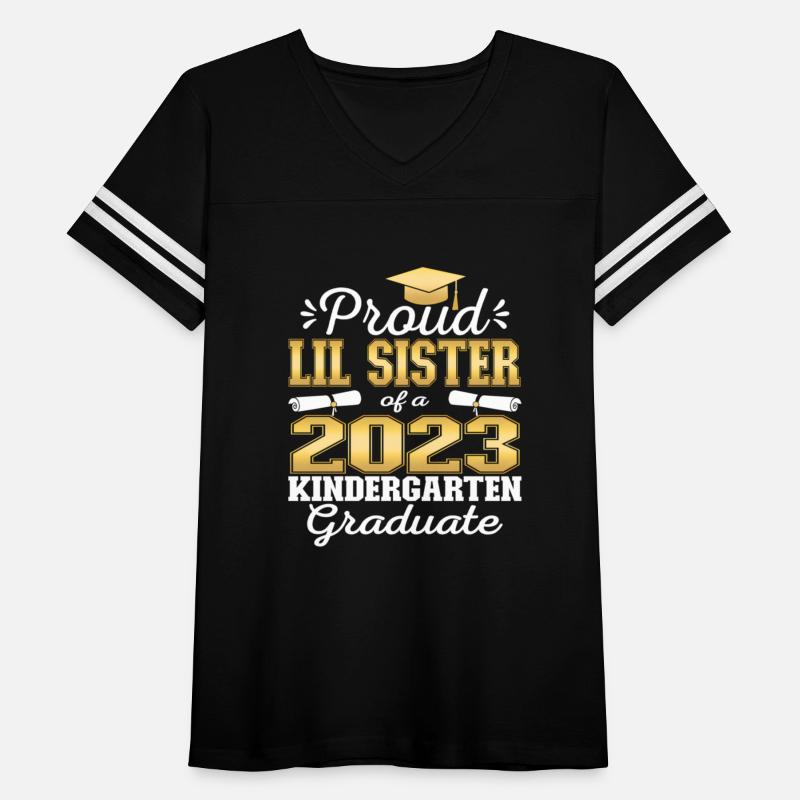 Proud Little Sister Of Kindergarten Graduate 2023