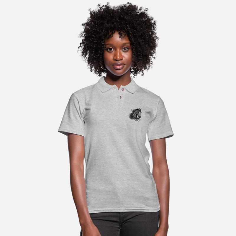 Proud Stallion Portrait Mane In The Wind Horses