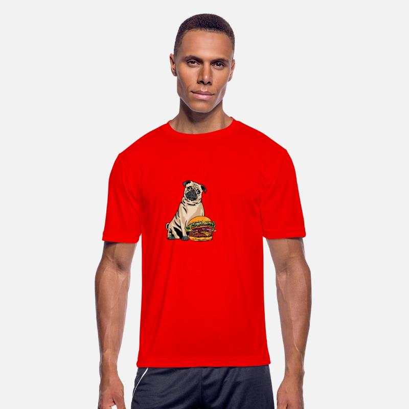 Pug Big Burger Foodie Gift