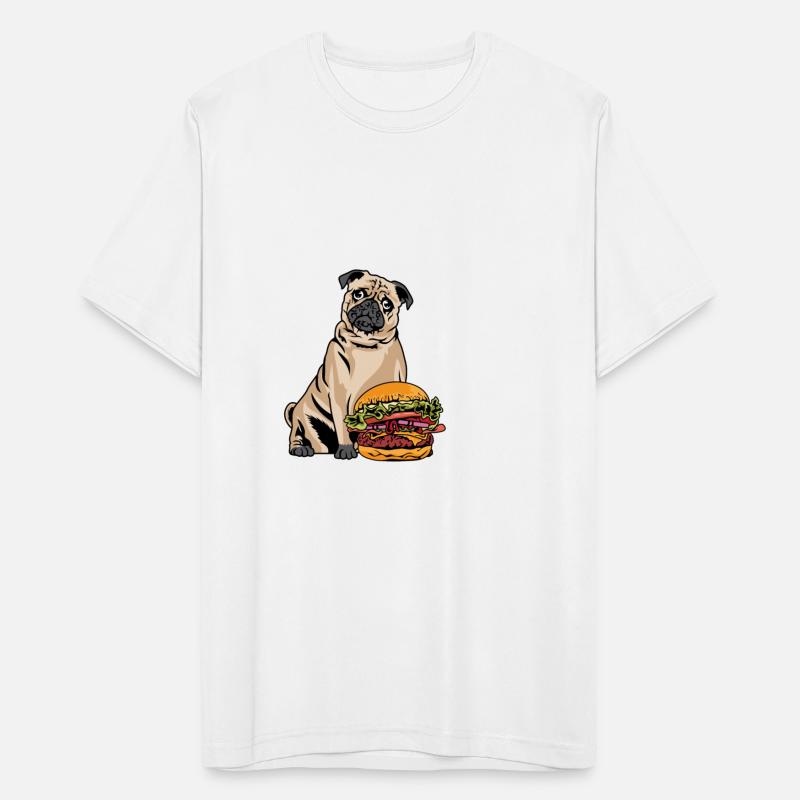 Pug Big Burger Foodie Gift