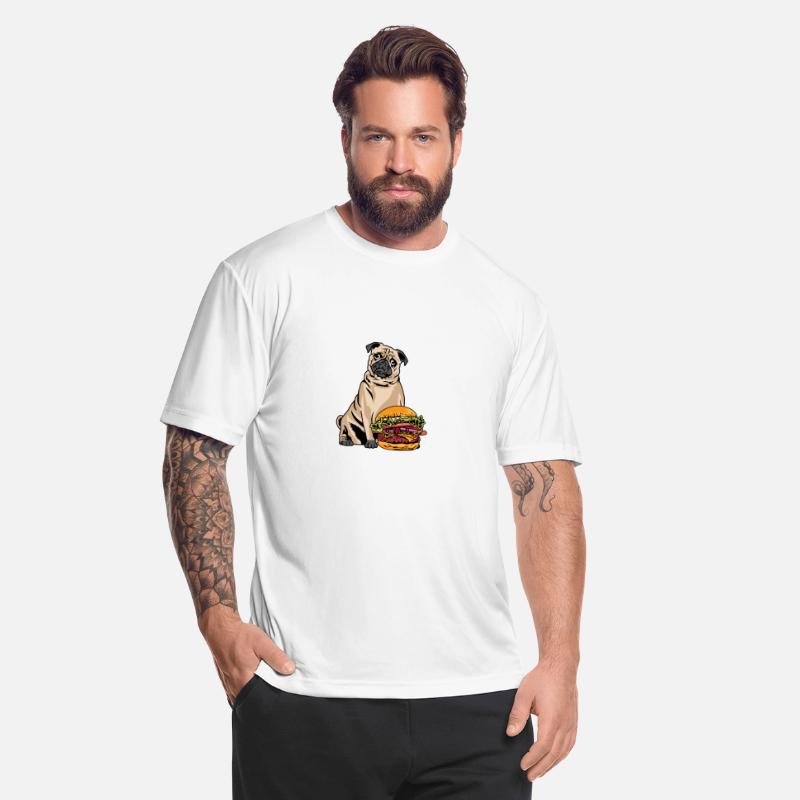 Pug Big Burger Foodie Gift