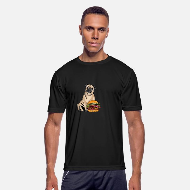 Pug Big Burger Foodie Gift