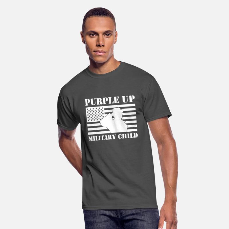 Purple Up Military Kids Military Child Retro US