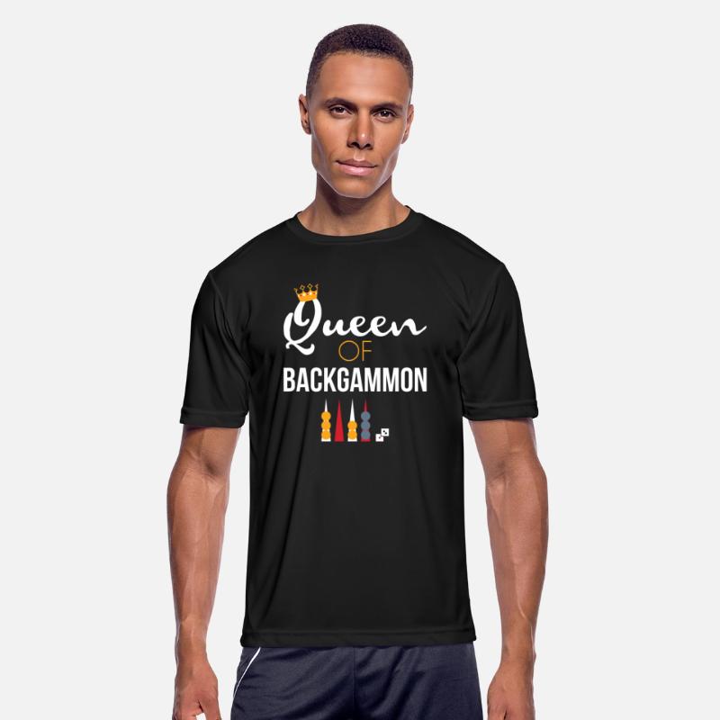 Queen of Backgammon T-Shirt Board Game Backgammon