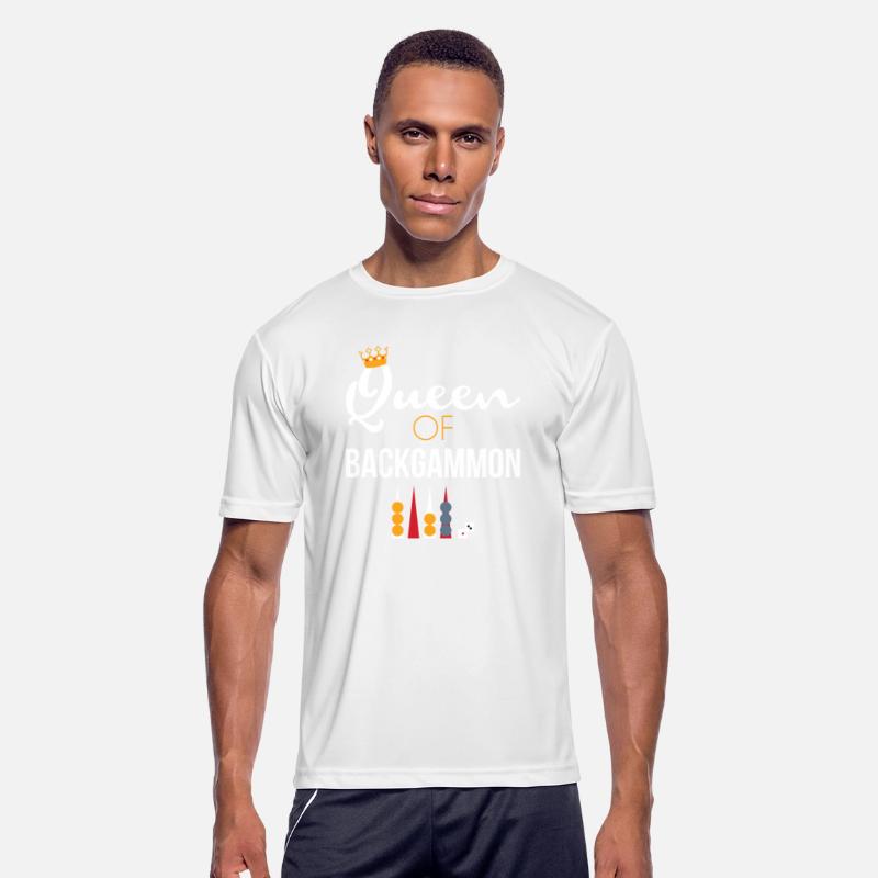 Queen of Backgammon T-Shirt Board Game Backgammon