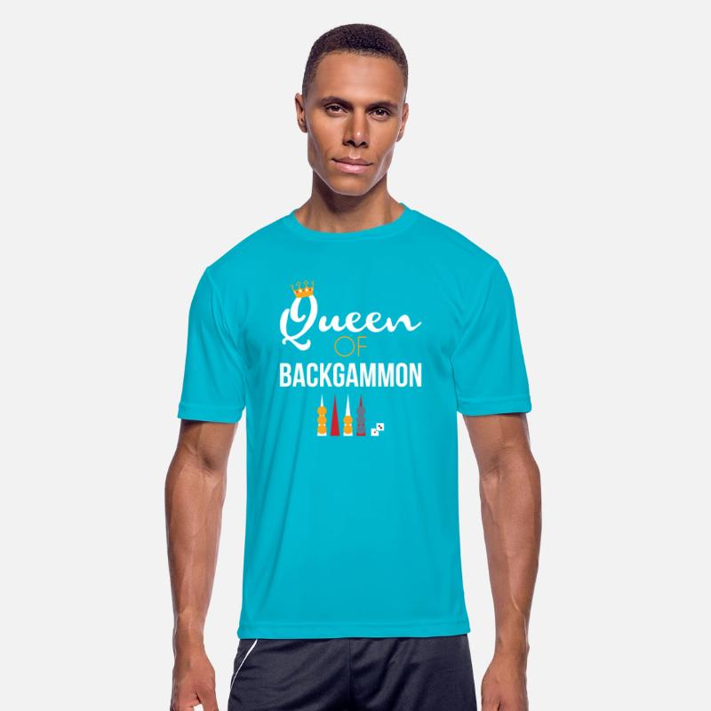 Queen of Backgammon T-Shirt Board Game Backgammon