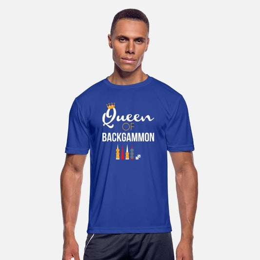 Queen of Backgammon T-Shirt Board Game Backgammon