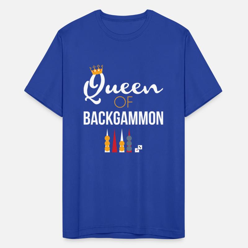 Queen of Backgammon T-Shirt Board Game Backgammon