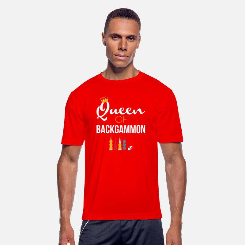 Queen of Backgammon T-Shirt Board Game Backgammon