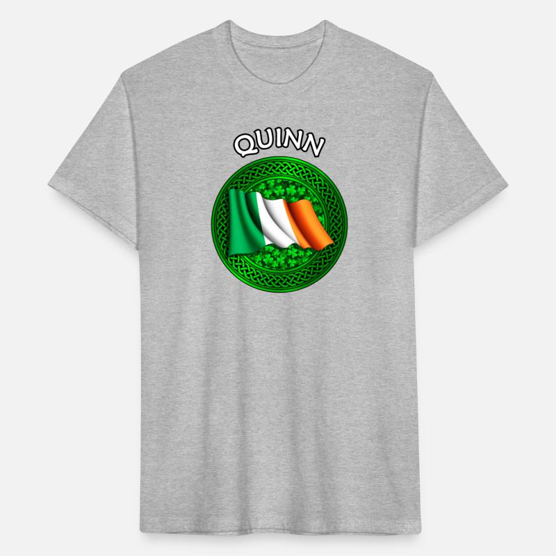 Quinn Shamrock & Irish Flag