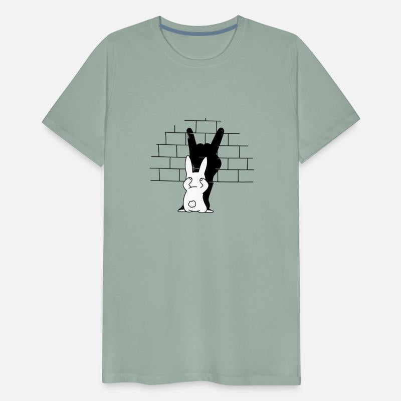 Rabbit Hand Shadow Rock And Roll Bunny