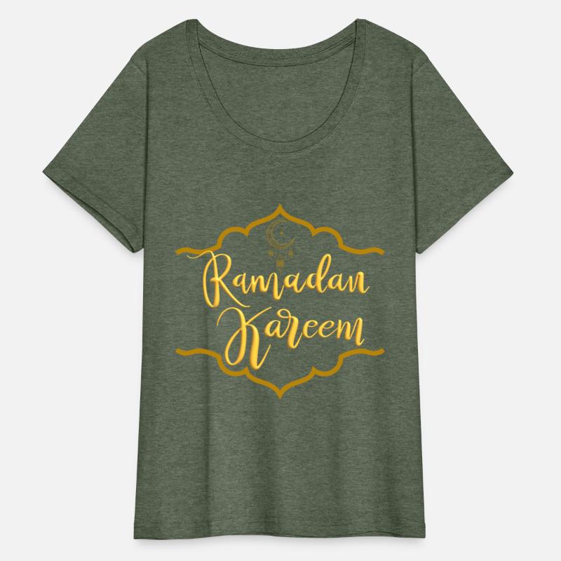 Ramadan Kareem Golden Logo