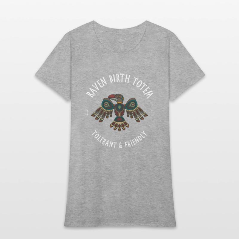 Raven Zodiac Symbol Design for a Native American