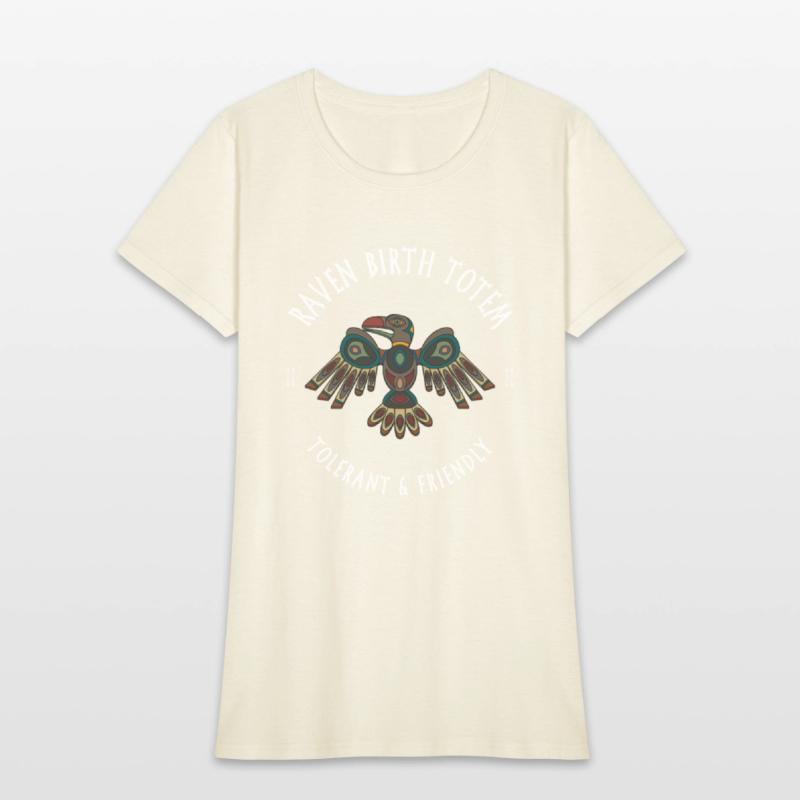 Raven Zodiac Symbol Design for a Native American