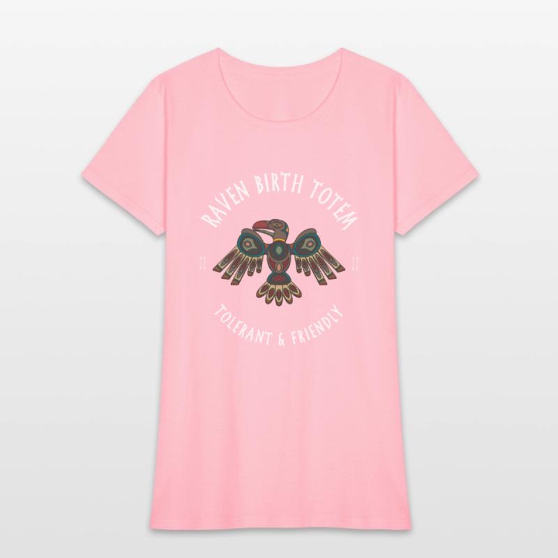 Raven Zodiac Symbol Design for a Native American