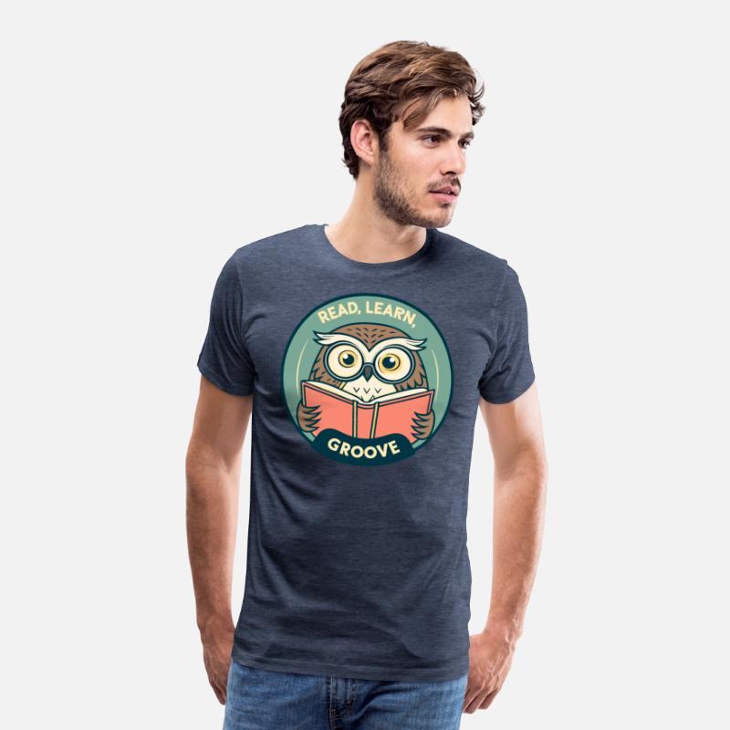 Read Learn Groove Owl Retro 60s