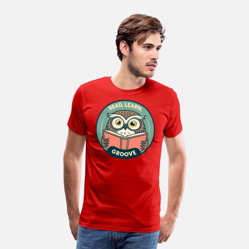 Read Learn Groove Owl Retro 60s