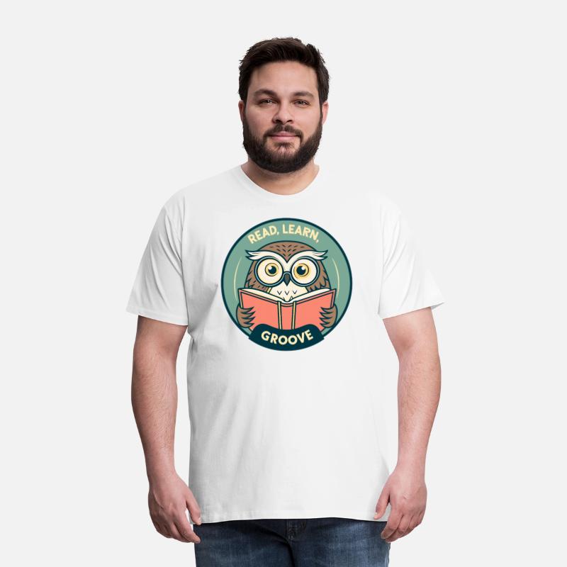 Read Learn Groove Owl Retro 60s