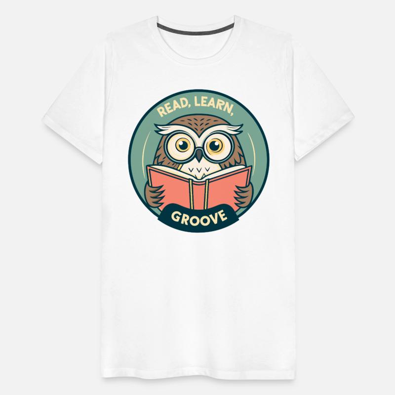 Read Learn Groove Owl Retro 60s