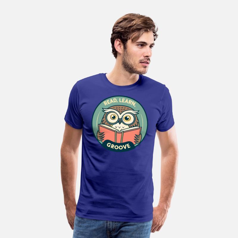 Read Learn Groove Owl Retro 60s