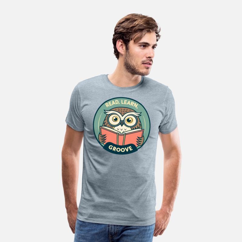 Read Learn Groove Owl Retro 60s