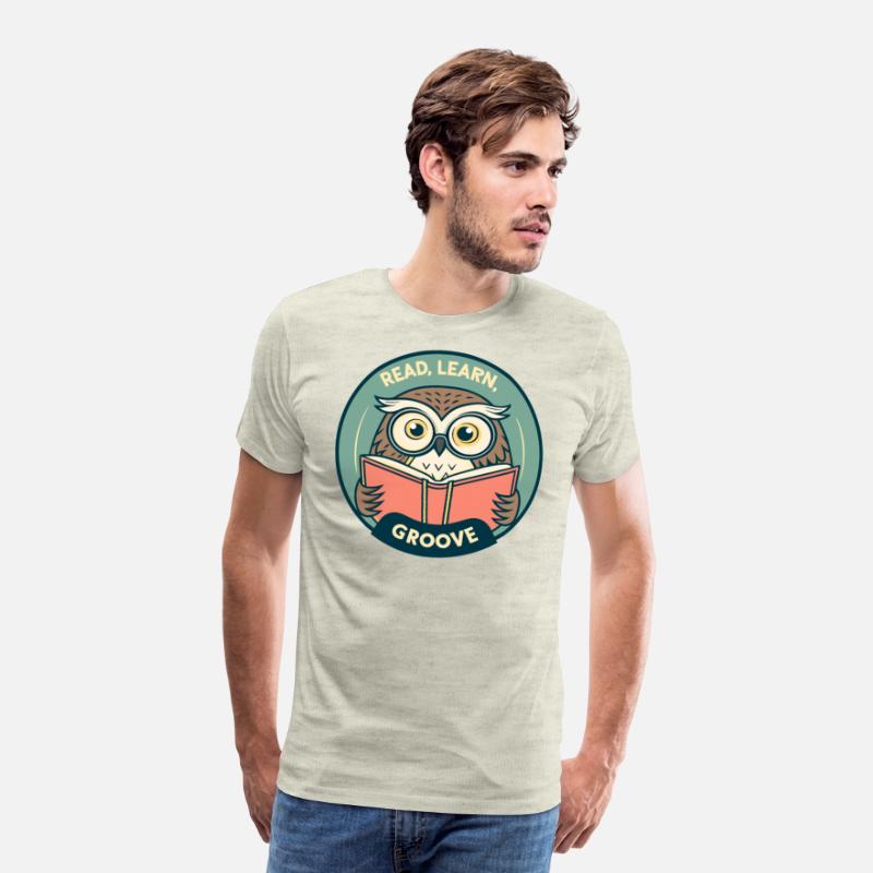 Read Learn Groove Owl Retro 60s